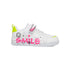 Sneakers bianche da ragazza con dettagli rosa e gialli 10 Baci, Scarpe Bambini, SKU k232000541, Immagine 0